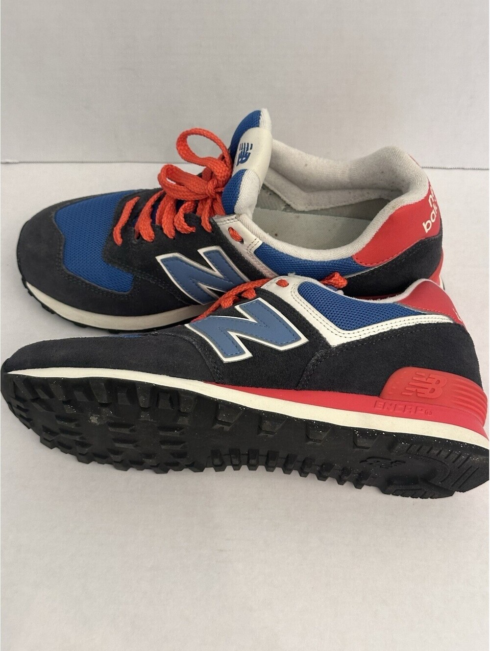 New Balance 574 Phantom Blue Blast Red Men’s 8 Women 9.5 U574RBA 2024